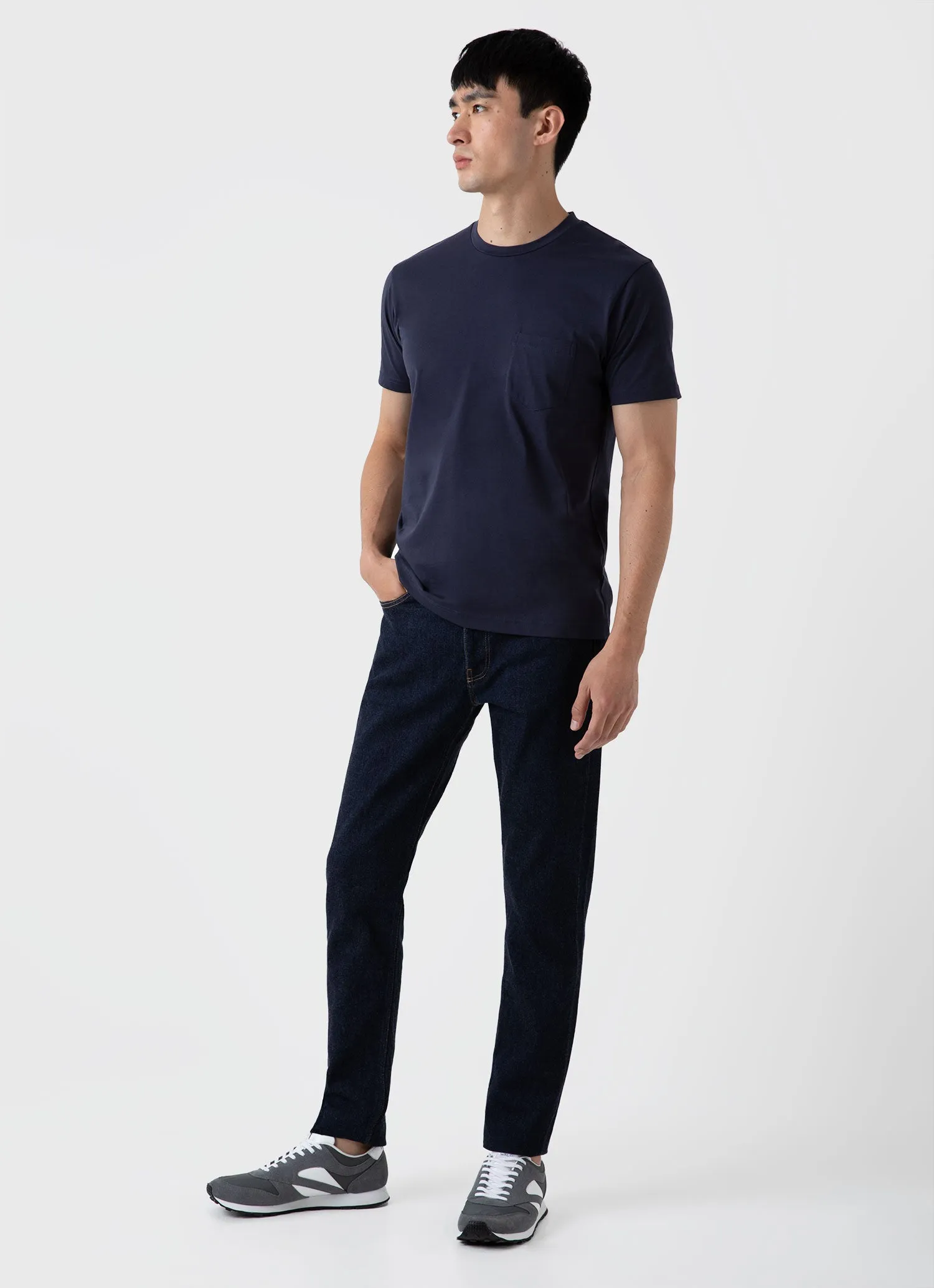 Men's Riviera Pocket T-shirt in Navy