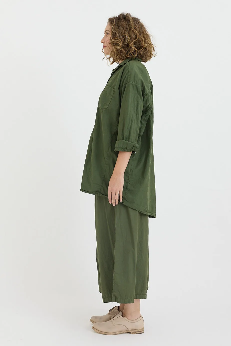 Metta - Indra Boxy Shirt - Fine Cotton Poplin