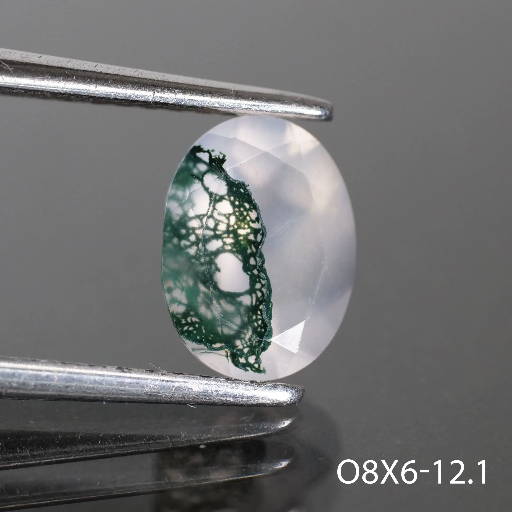 Moss agate | oval cut 8x6 mm - choose yours