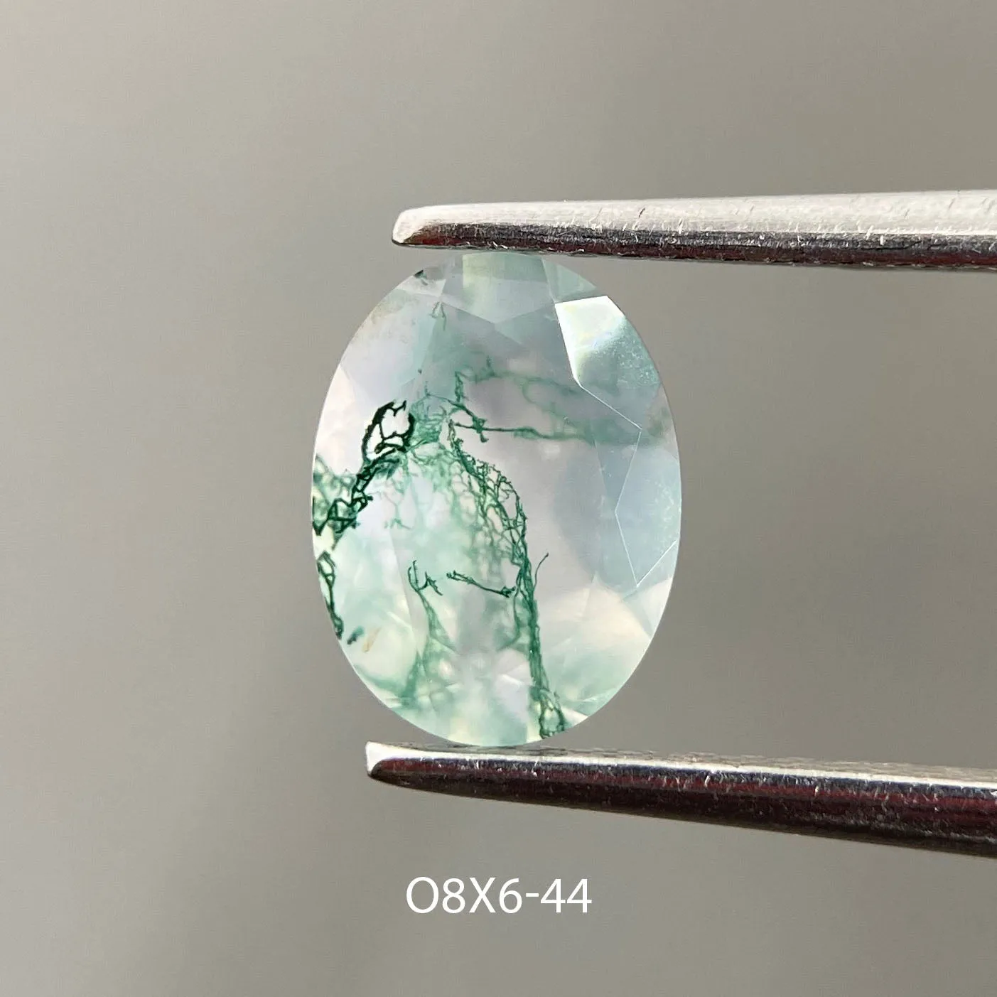 Moss agate | oval cut 8x6 mm - choose yours