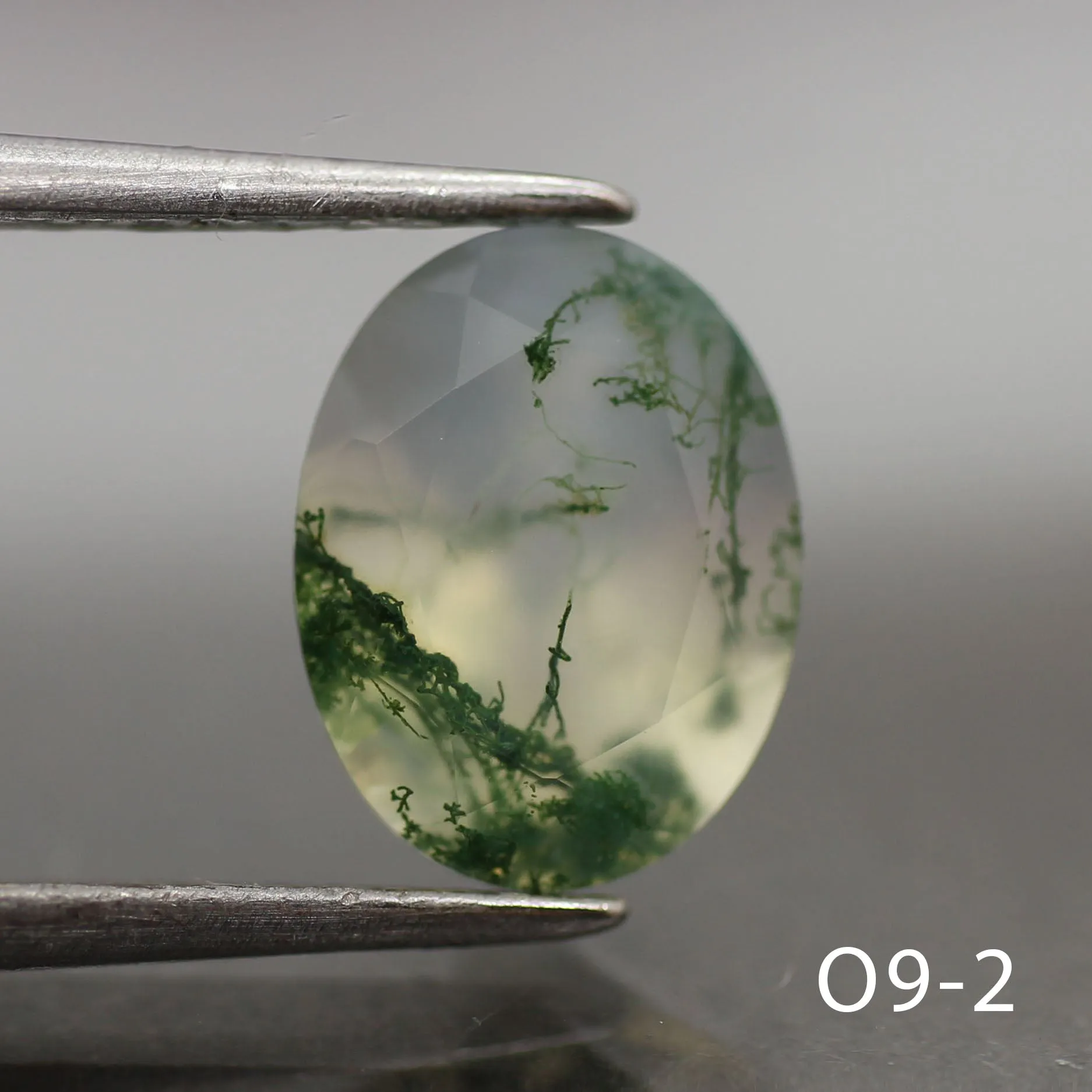 Moss agate | oval cut 9x7 mm - choose yours