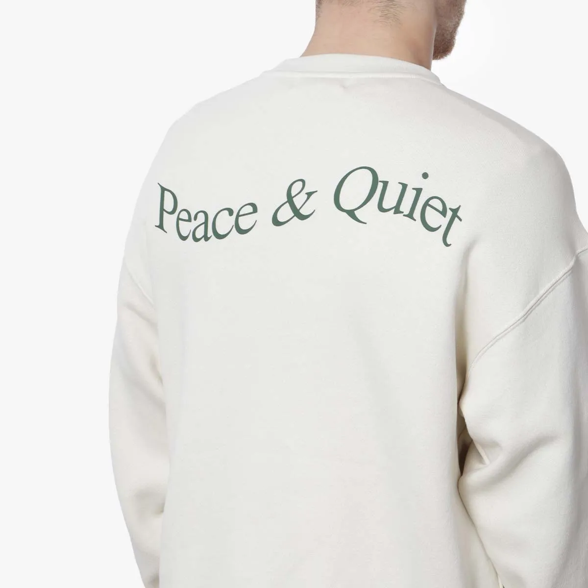 Museum of Peace and Quiet Wordmark Crewneck Sweatshirt