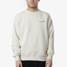 Museum of Peace and Quiet Wordmark Crewneck Sweatshirt