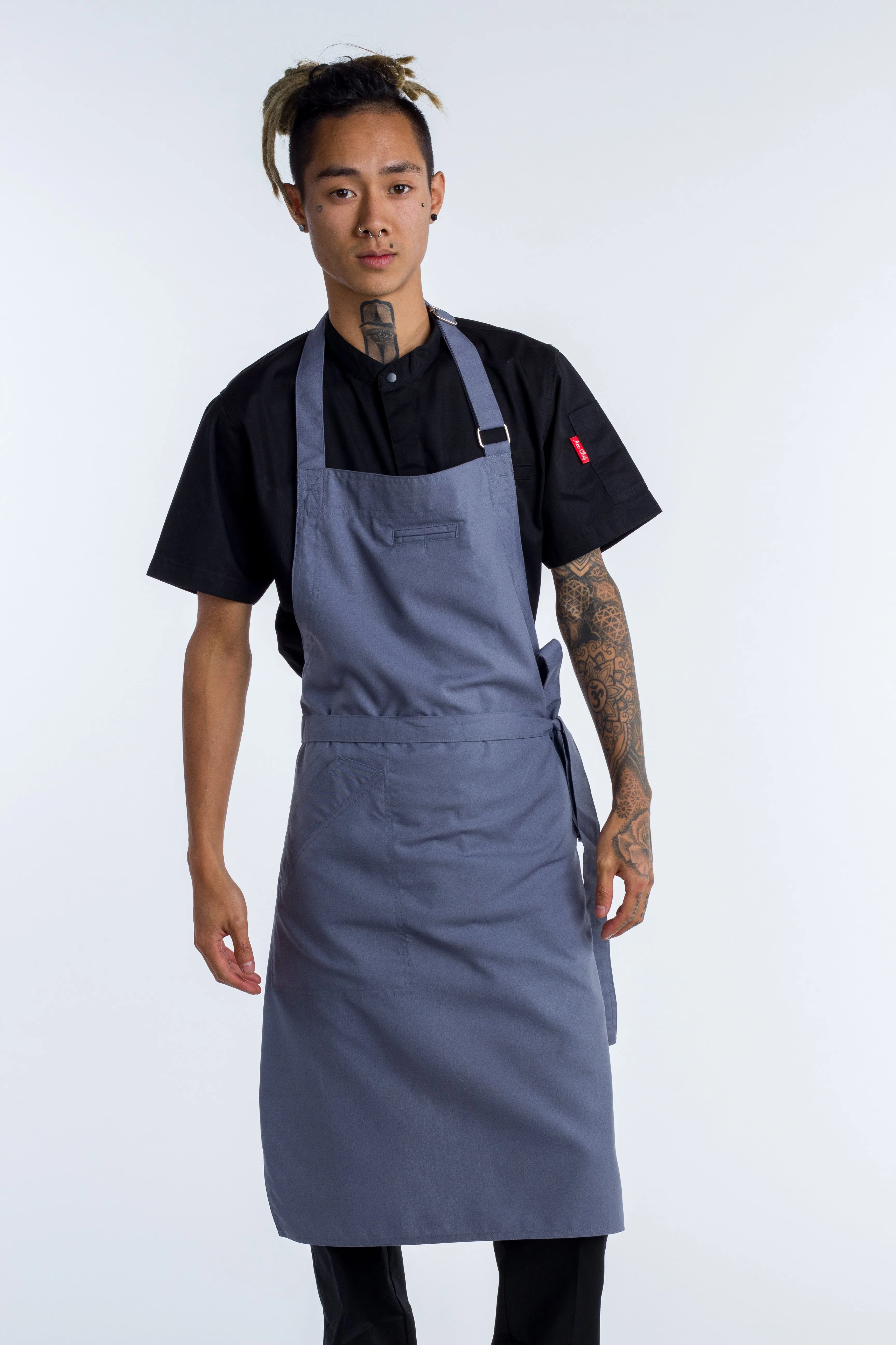 Niche Light grey chef apron one size