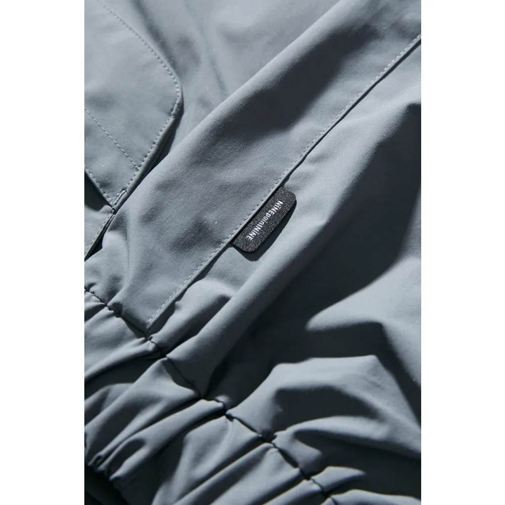 NINE POINT NINE ELEMENT POCKET PARKA-GREY