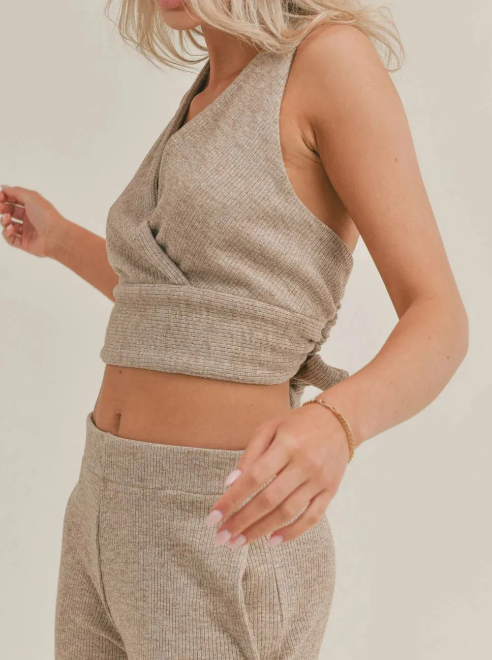 Novella Tie Back Crop