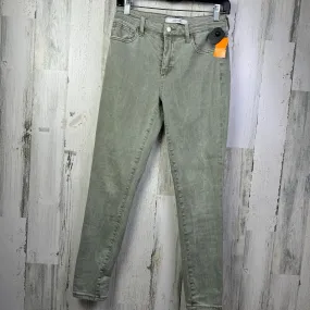 Olive Jeans Skinny Joes Jeans, Size 8