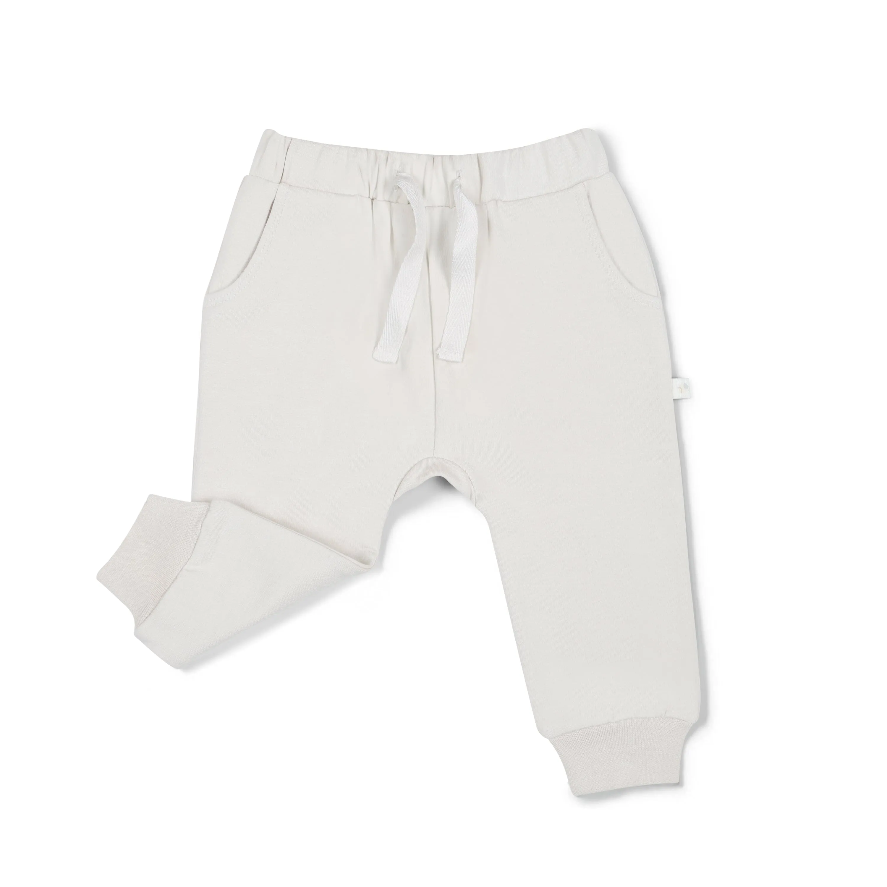 Organic Fleece Jogger Pants | Natural