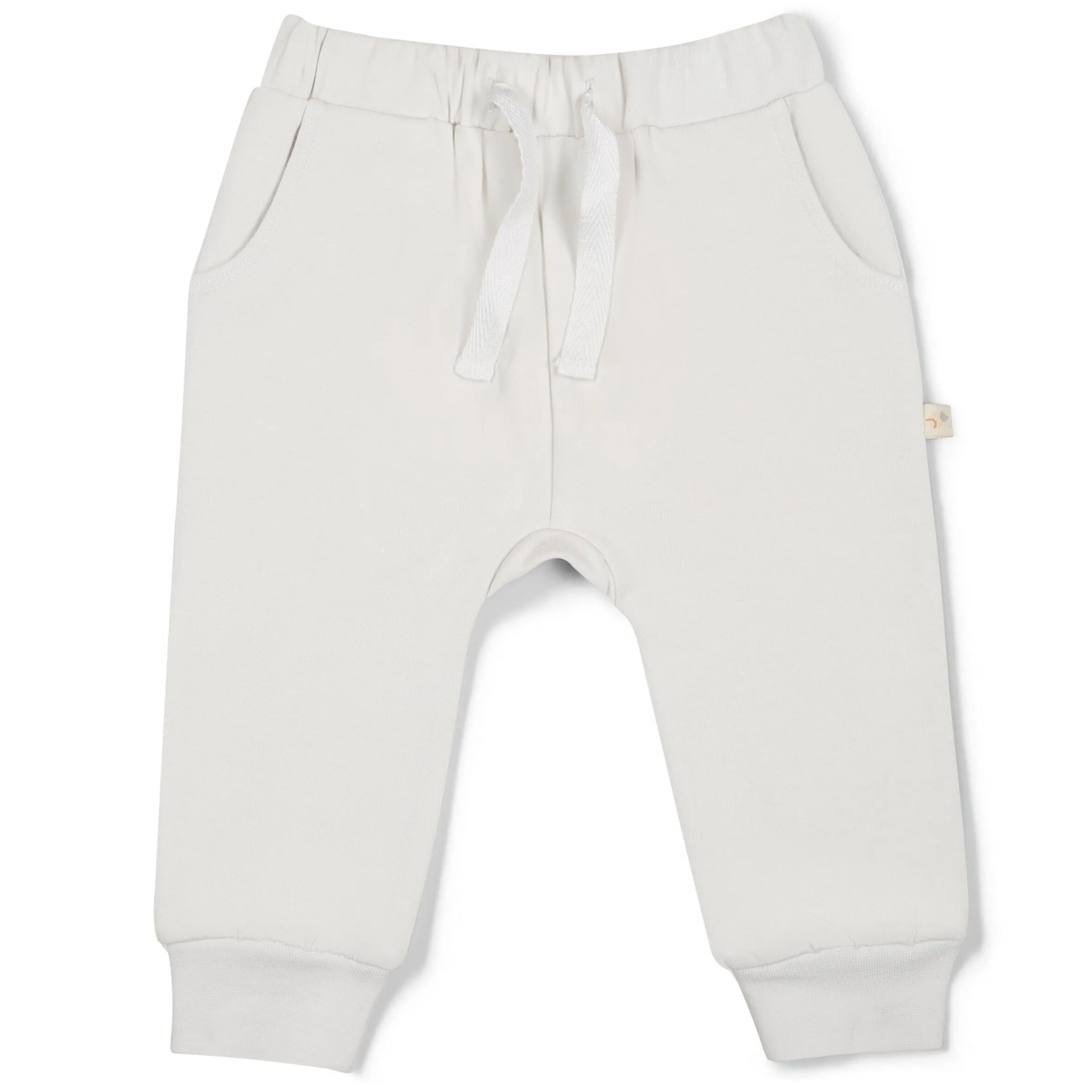 Organic Fleece Jogger Pants | Natural