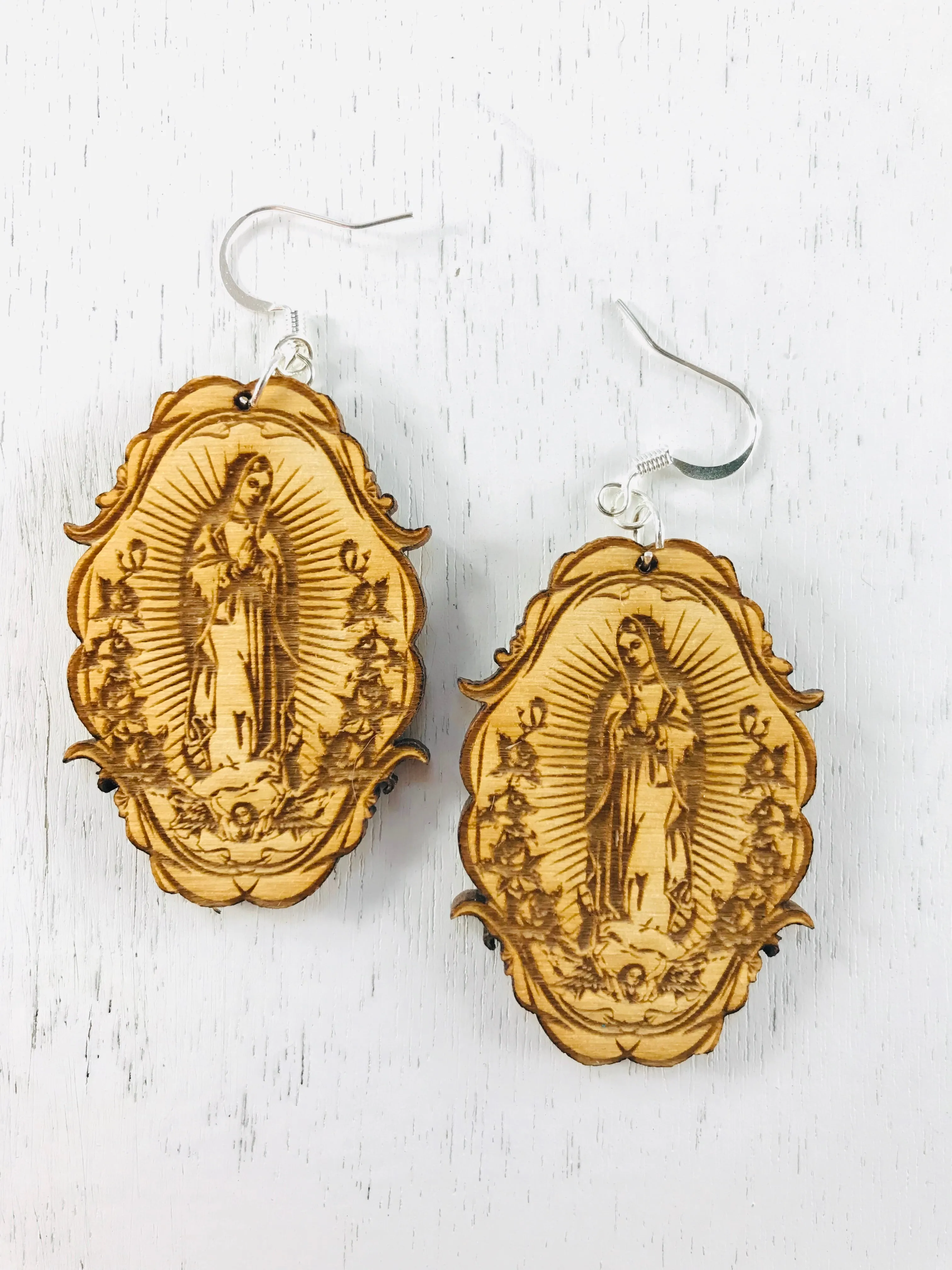 Our Lady of Guadalupe Earrings