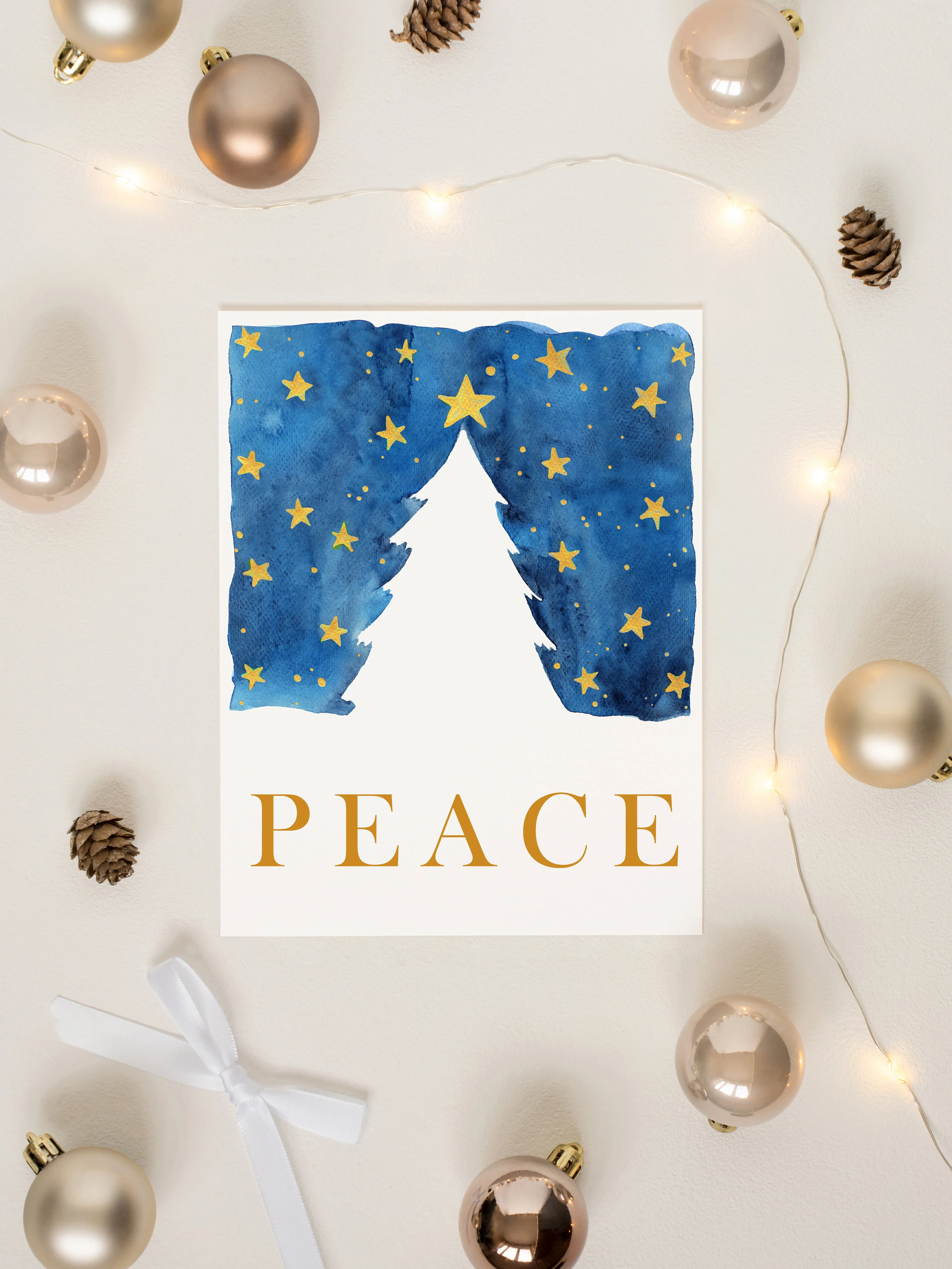 Peace Holiday Card