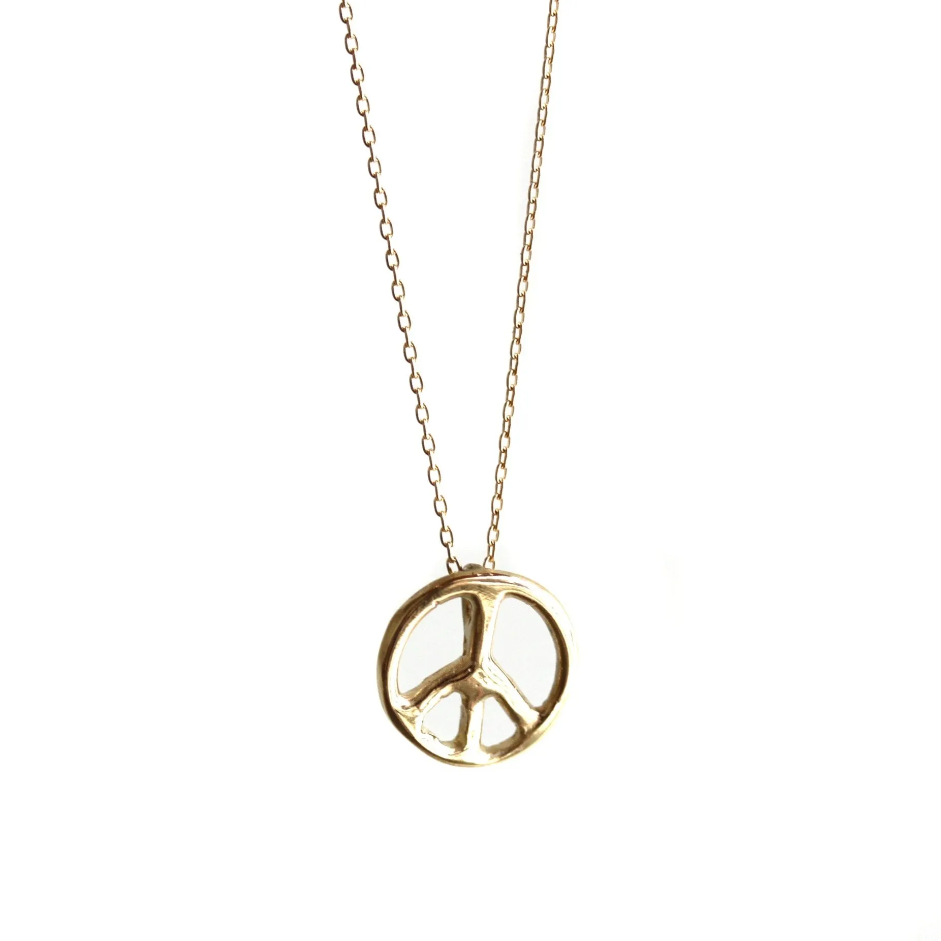 Peace Sign Necklace