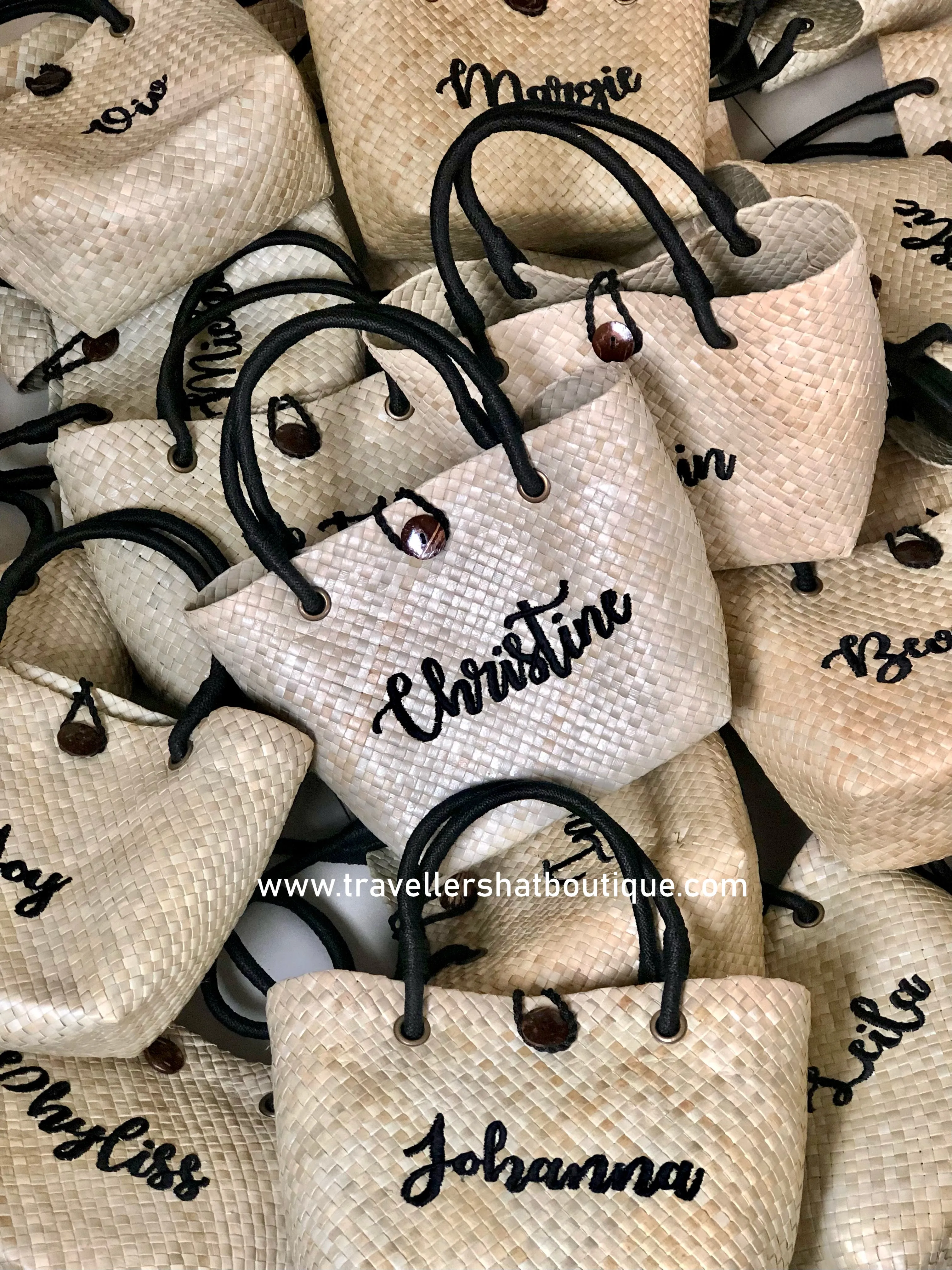 Personalized Bayong Tote Bag