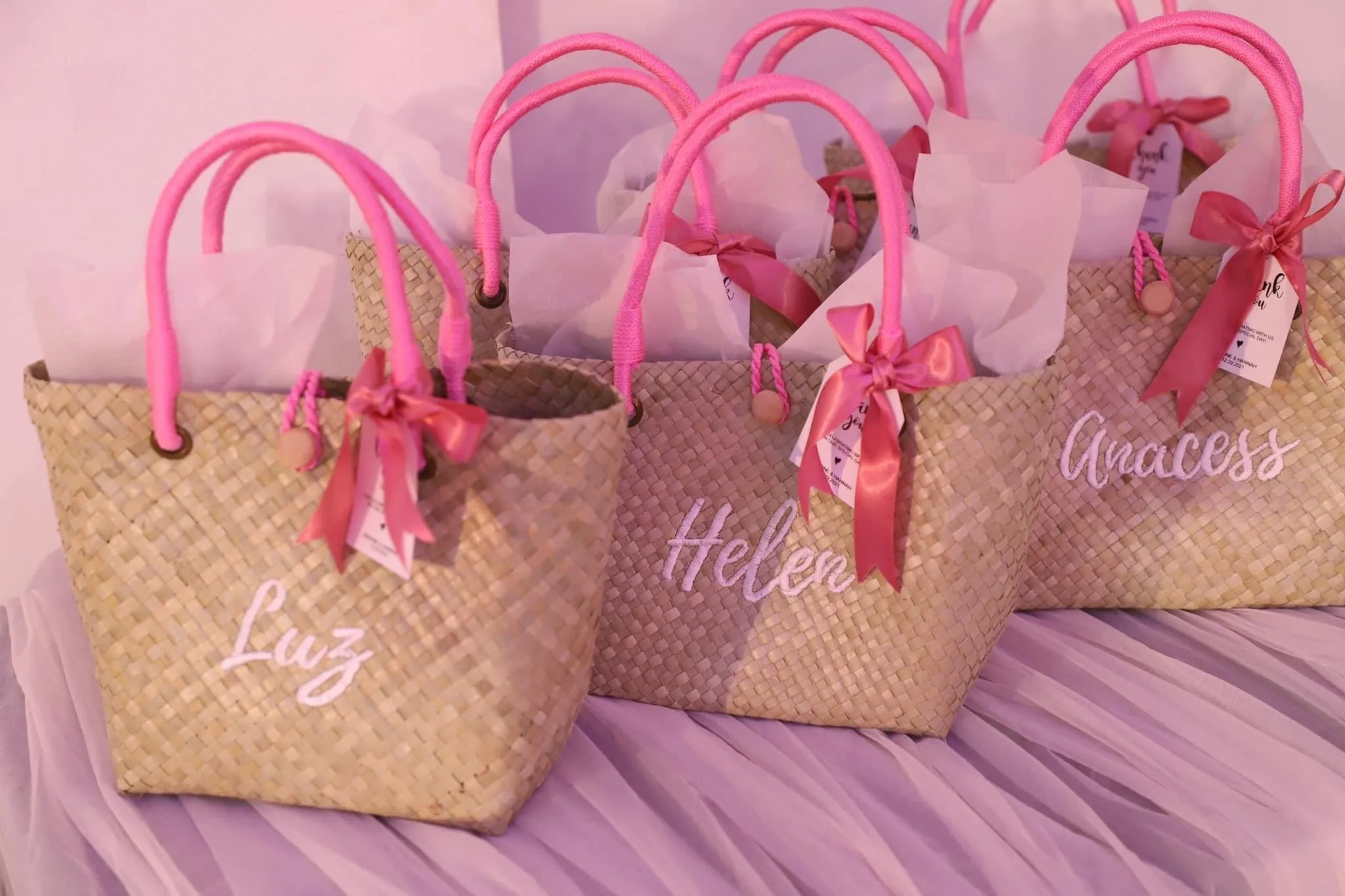 Personalized Bayong Tote Bag