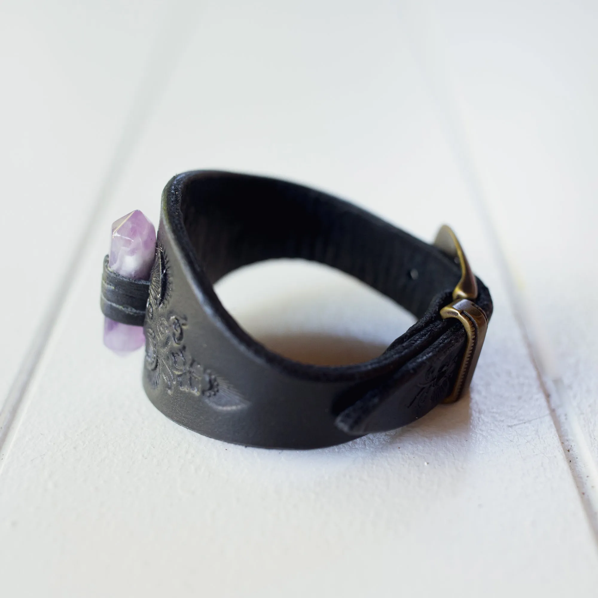 Petite Priestess Cuff with Amethyst