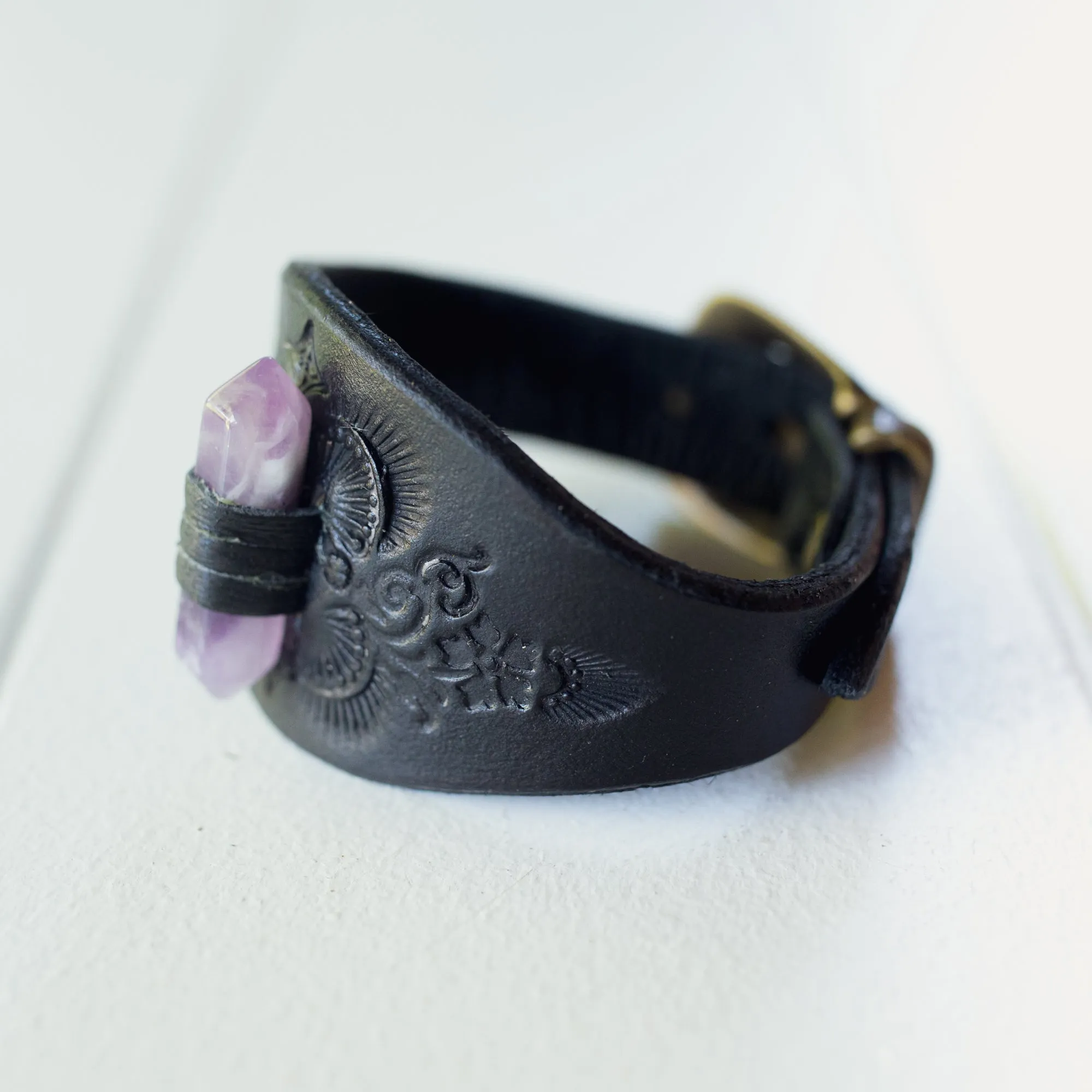 Petite Priestess Cuff with Amethyst