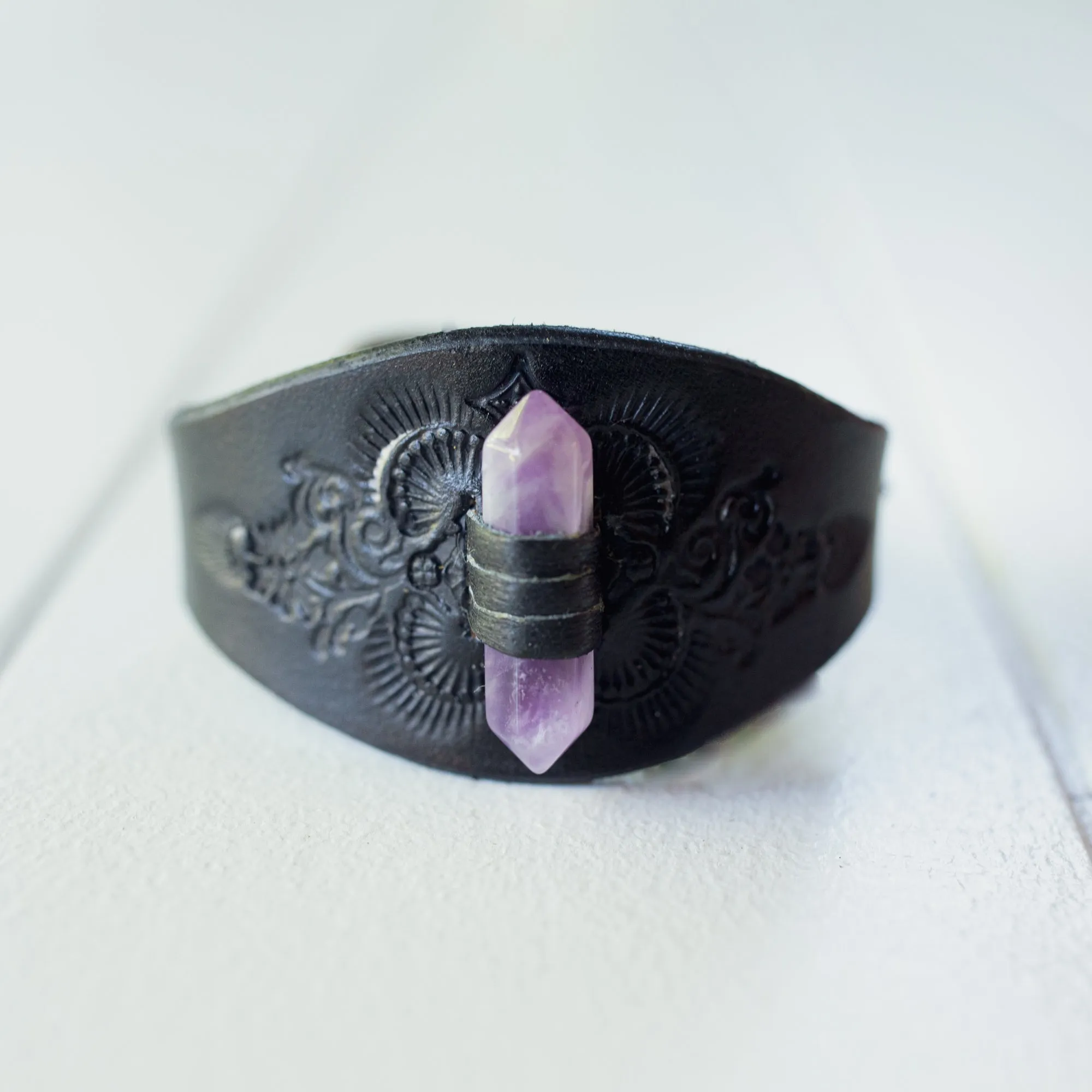 Petite Priestess Cuff with Amethyst