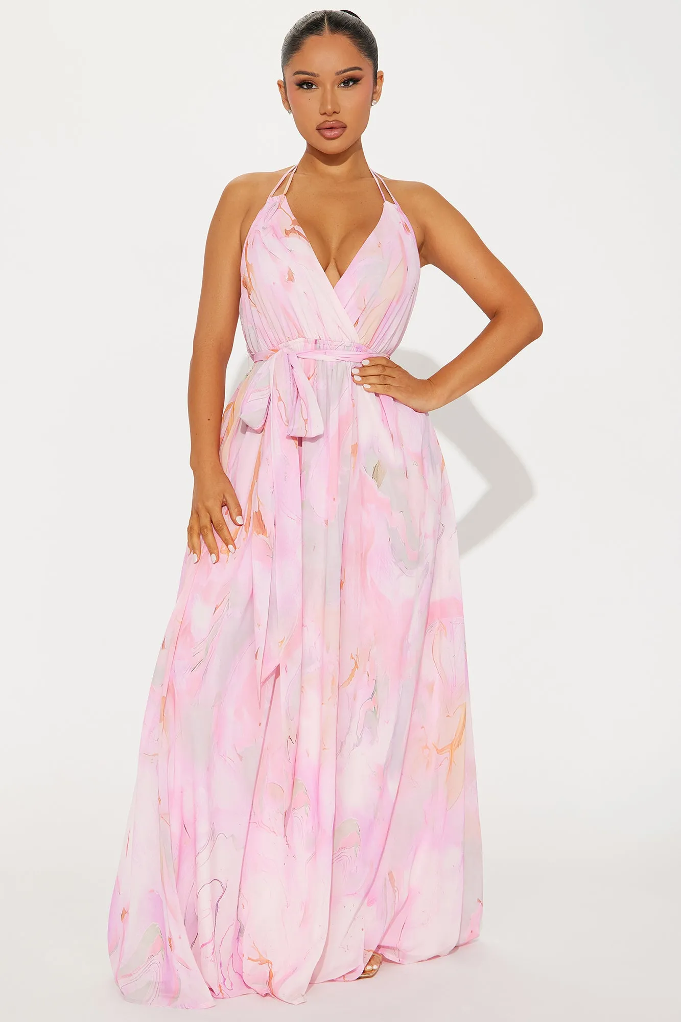 Pink Dreamland Maxi Dress - Pink