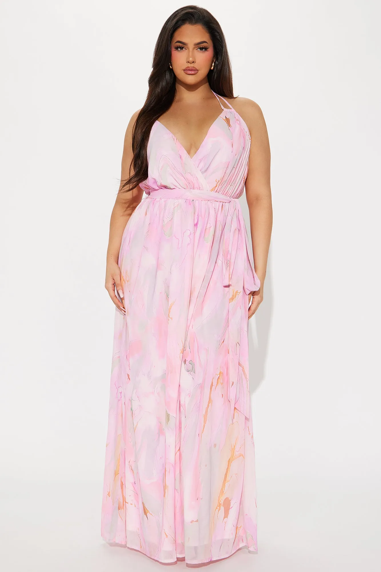 Pink Dreamland Maxi Dress - Pink