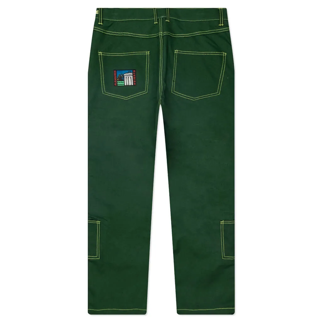 Pleasures Ultra Utility Pant - Green