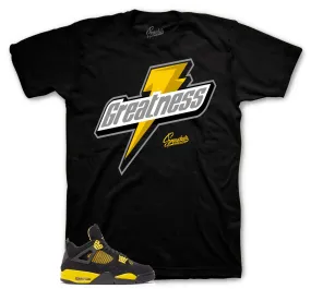 Retro 4 Thunder Greatness Shirt