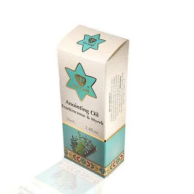 Roll On Anointing Oil Frankincense & Myrrh 0.34oz-Holyland Jerusalem 5 PACK SALE