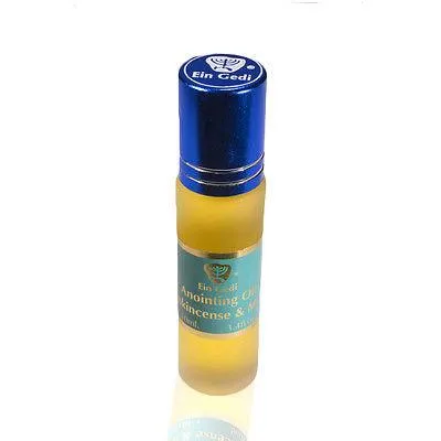 Roll On Anointing Oil Frankincense & Myrrh 0.34oz-Holyland Jerusalem 5 PACK SALE