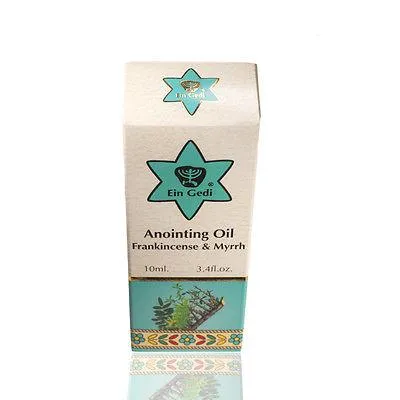 Roll On Anointing Oil Frankincense & Myrrh 0.34oz-Holyland Jerusalem 5 PACK SALE