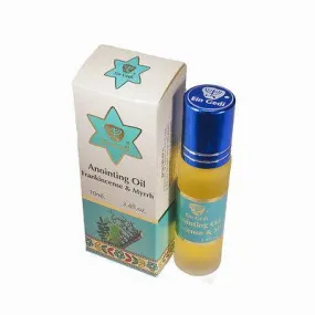 Roll On Anointing Oil Frankincense & Myrrh 0.34oz-Holyland Jerusalem 5 PACK SALE