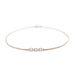 Rose Gold Bracelet with Diamonds