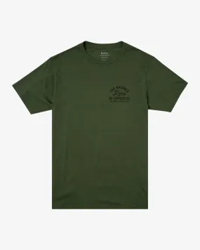 RVCA Cursive Tee - Olive