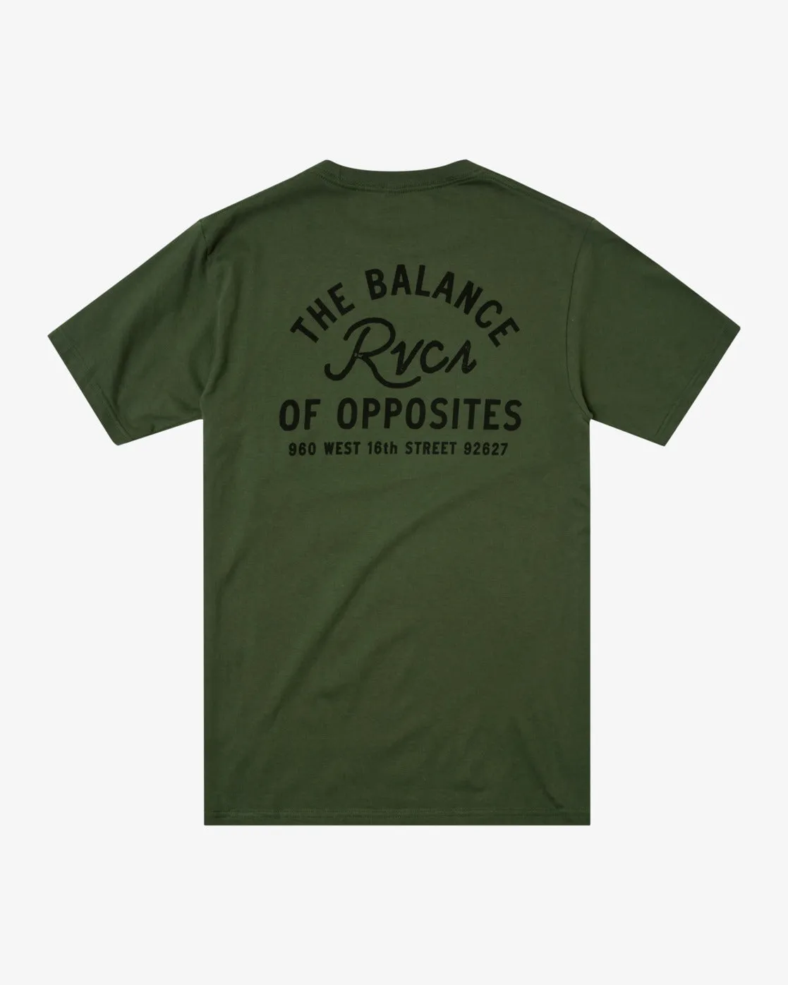 RVCA Cursive Tee - Olive