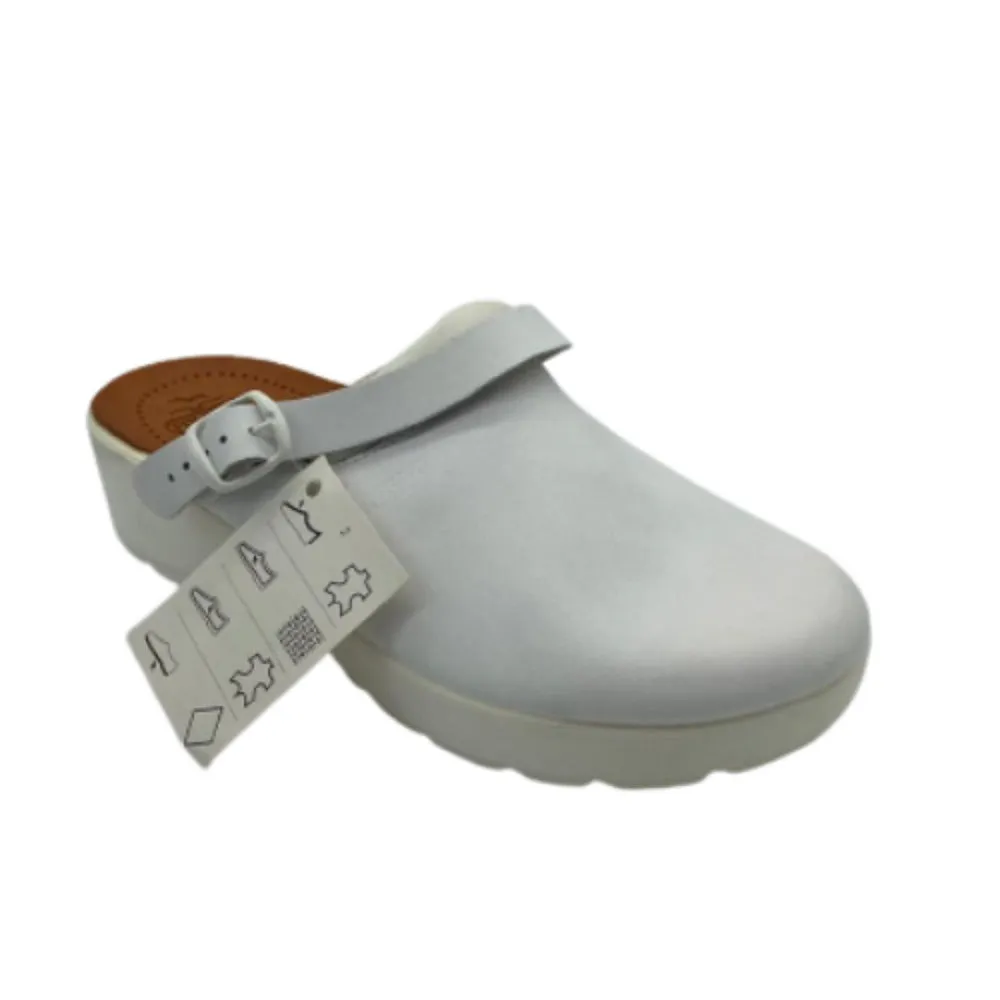 Scarpe da donna Fly Flot - Art. 12036 sabot bianco sanitario