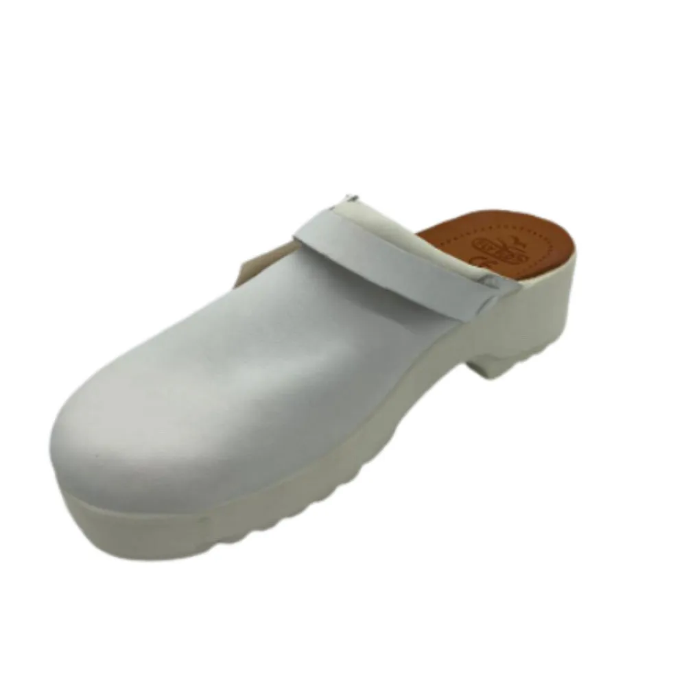 Scarpe da donna Fly Flot - Art. 12036 sabot bianco sanitario