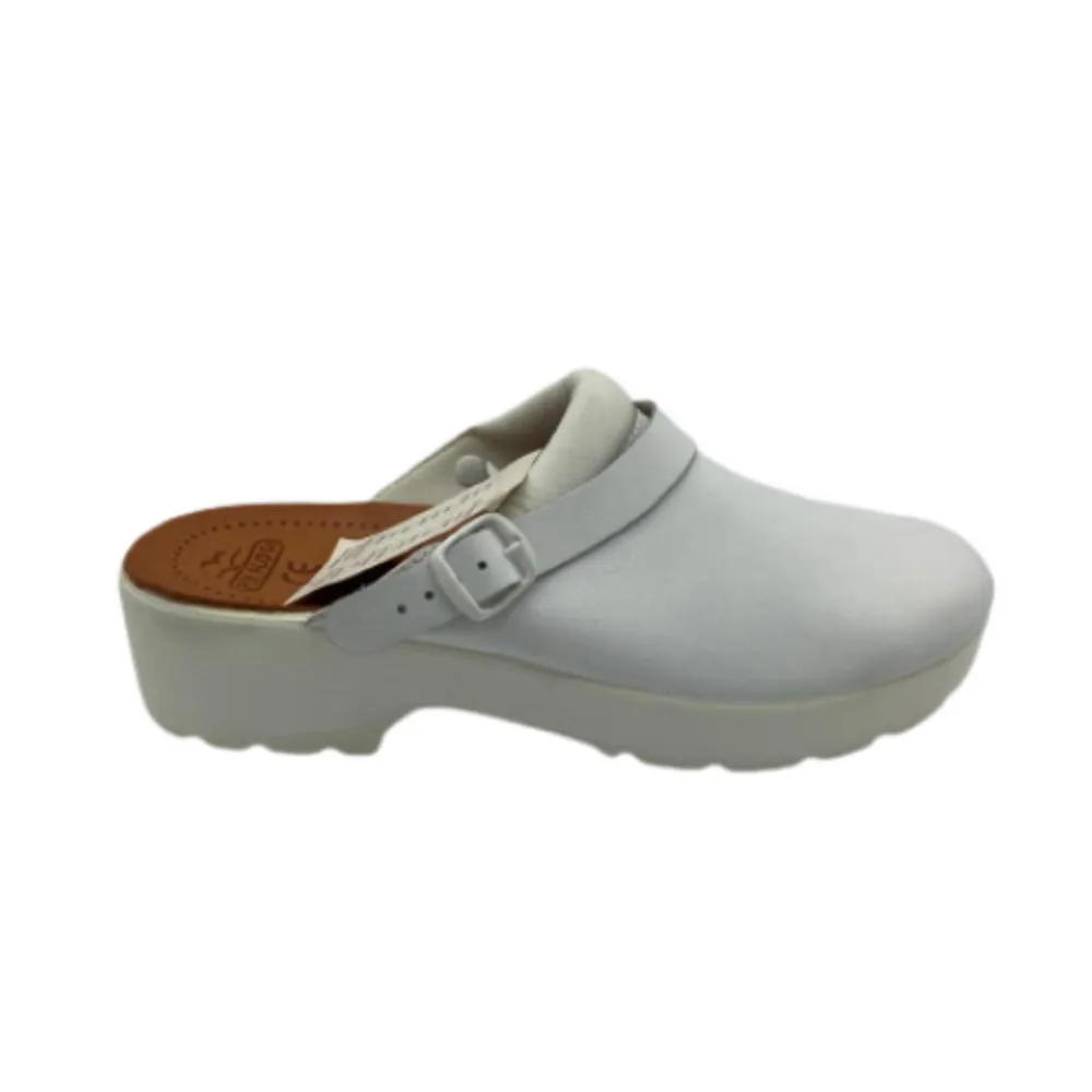 Scarpe da donna Fly Flot - Art. 12036 sabot bianco sanitario