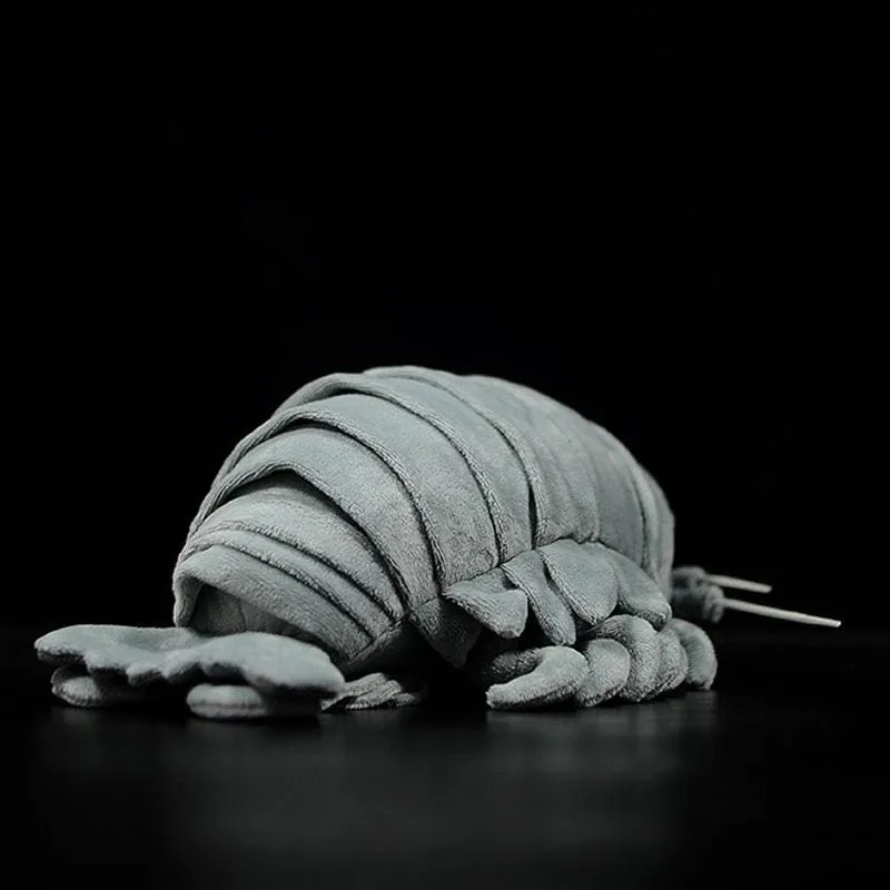 Sea Creature Giant Isopod Realistic Stuffed Animal Toy Soft Bathynomus Giganteus Crustaceans Plush Toy 30 cm Long