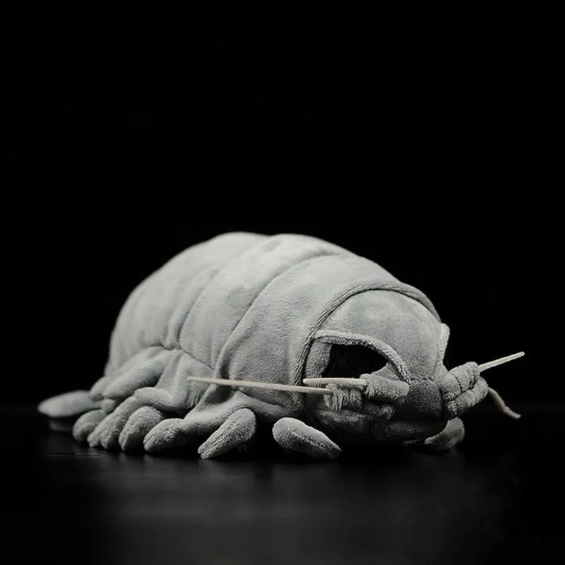 Sea Creature Giant Isopod Realistic Stuffed Animal Toy Soft Bathynomus Giganteus Crustaceans Plush Toy 30 cm Long