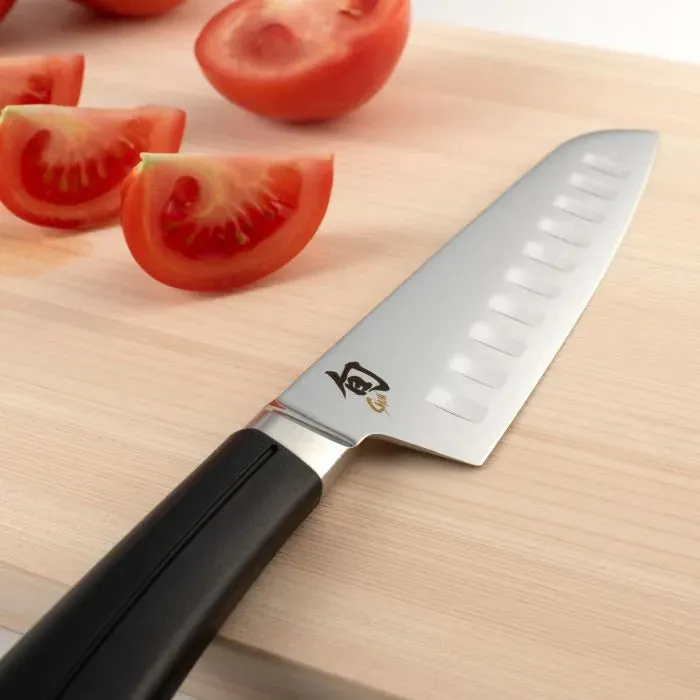 Shun Sora Hollow Ground Santoku 7" vb0718