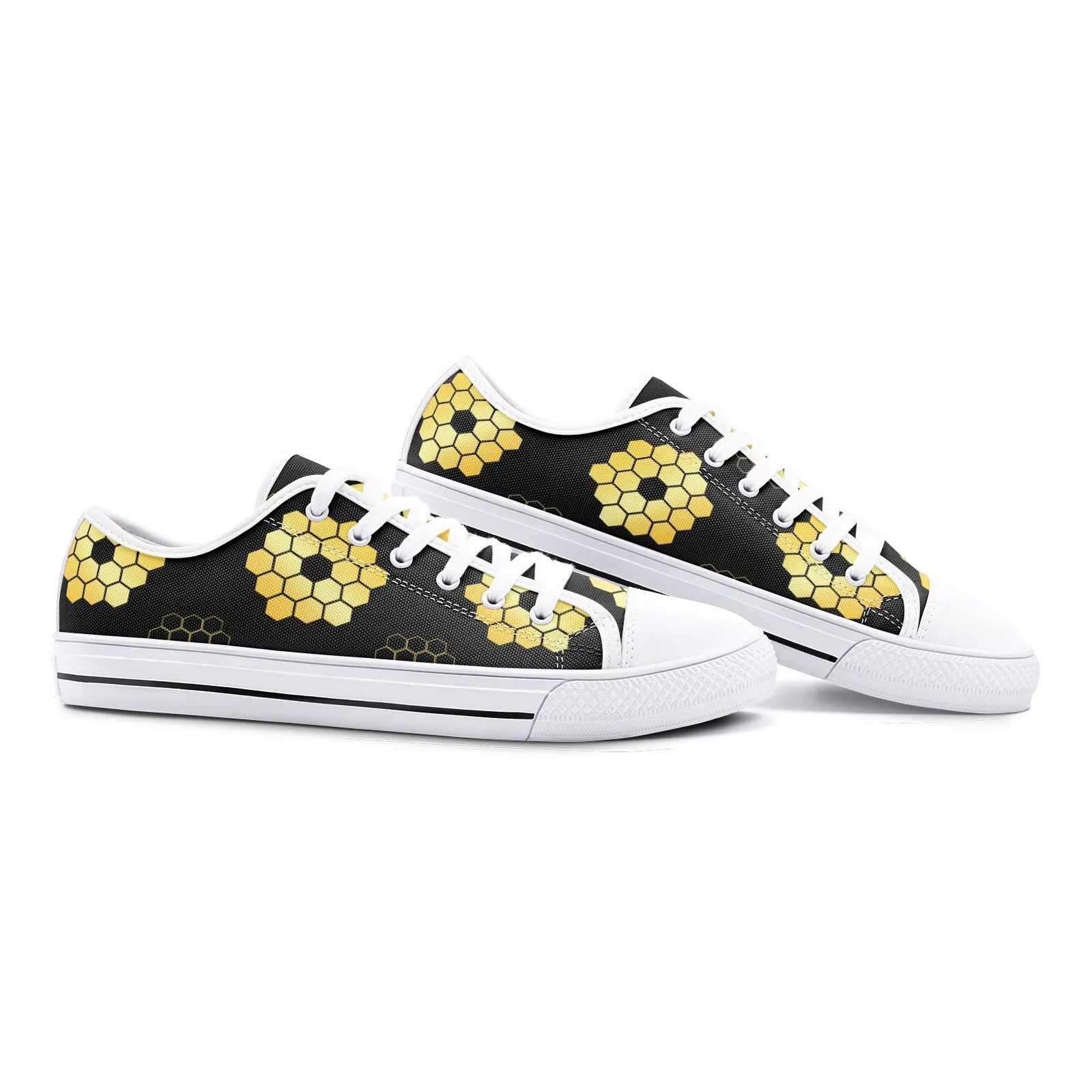 Space Telescope Unisex Low Top Canvas Shoes