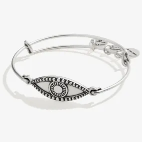 Spiritual Armor Evil Eye Inline Charm Bangle