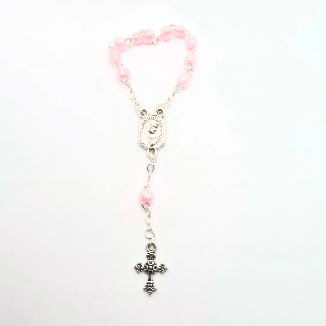 Statue - Pink Decade Rosary