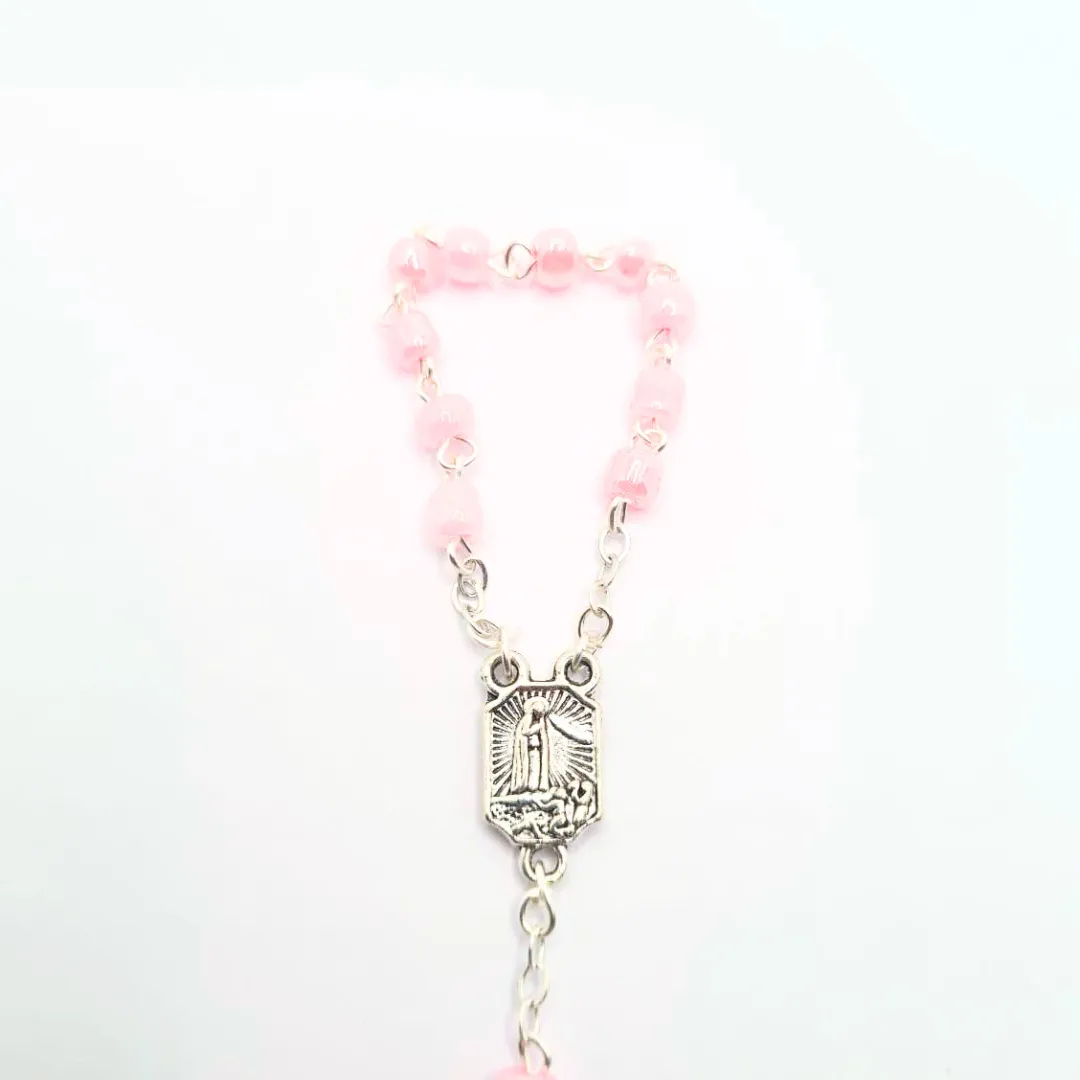 Statue - Pink Decade Rosary