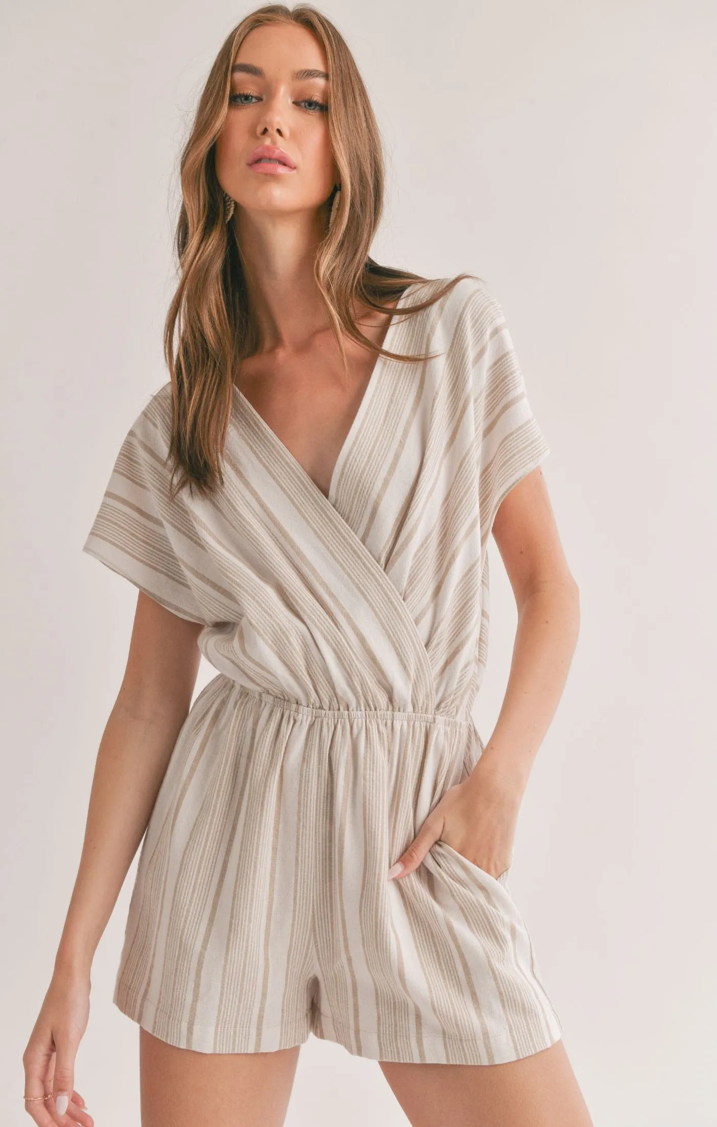 Surplice Romper