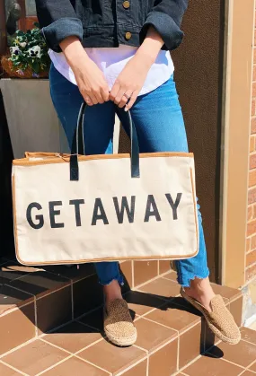 The Getaway Canvas Tote