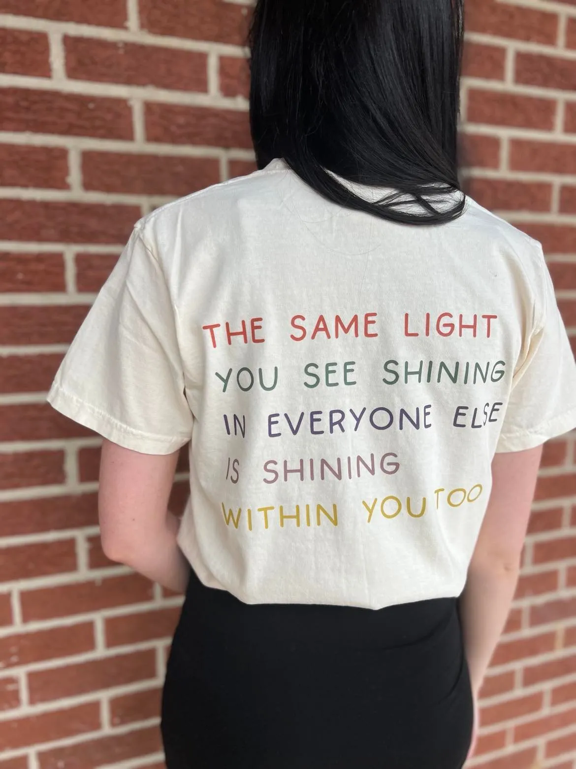 The Light Shines Within You Tee