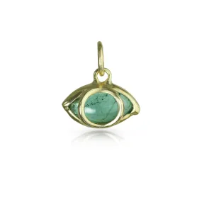 Third Eye Charm, Green Tourmaline