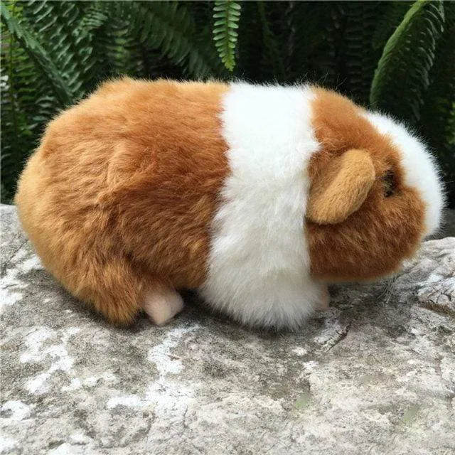 Three Color Lifelike Guinea Pig Plush Toy Real Life Mouse Rats Stuffed Animal Toys Christmas Gifts For Kids