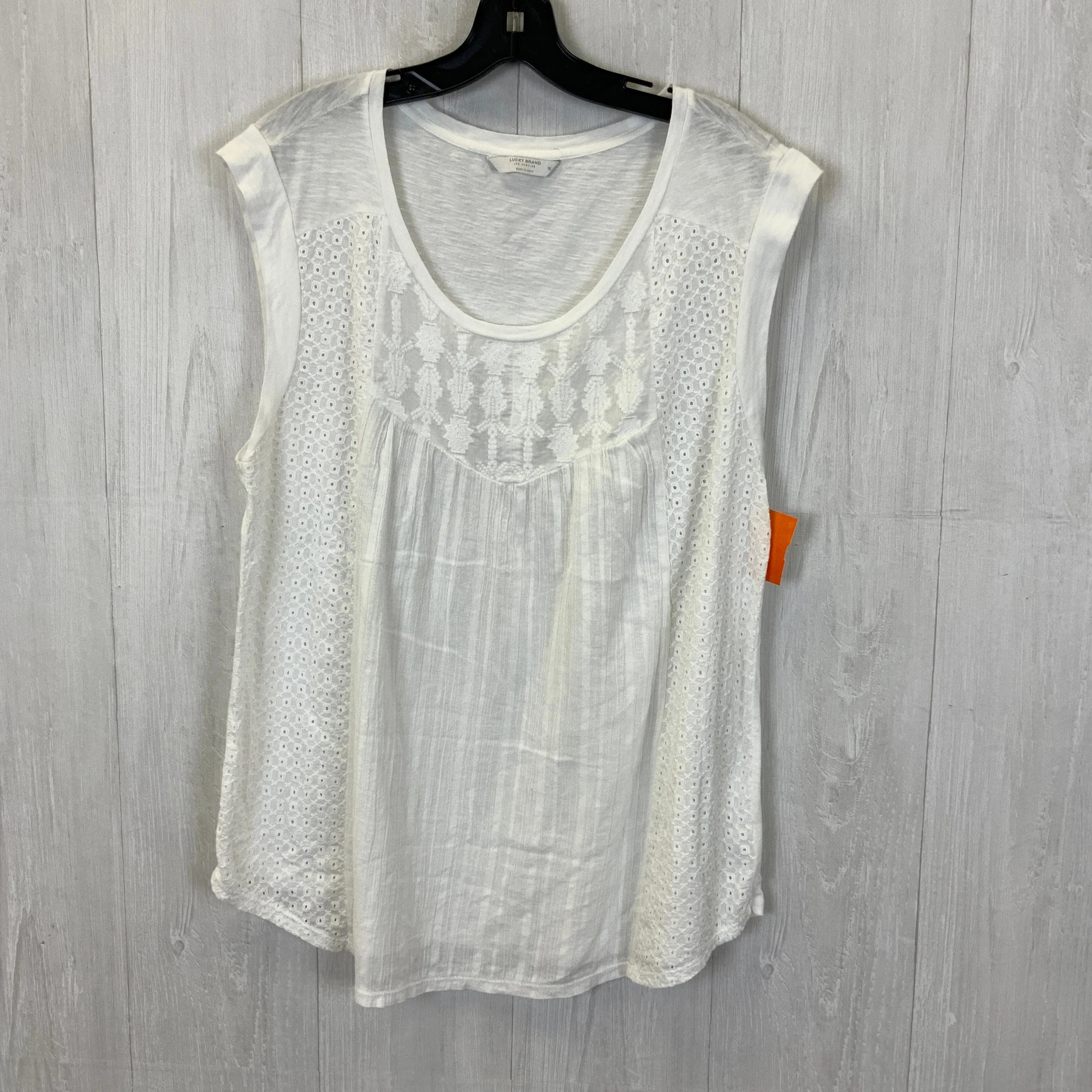 Top Sleeveless By Lucky Brand  Size: 1x