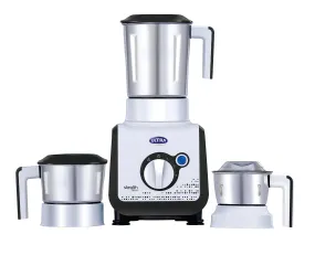 Ultra Stealth Plastic Body Stainless Steel Jars 750W Mixer Grinder (Jet Black)