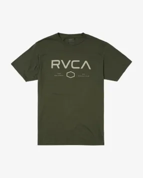 VA RVCA Way Tee - Olive